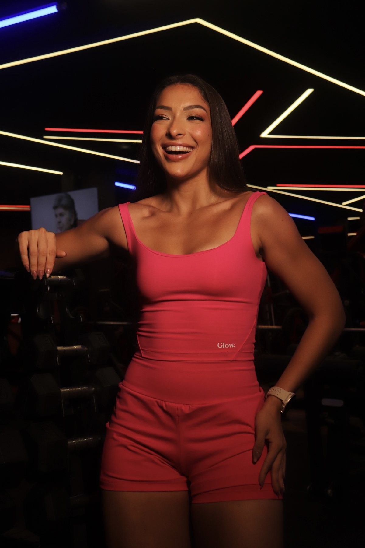 Melissa Costa na academia