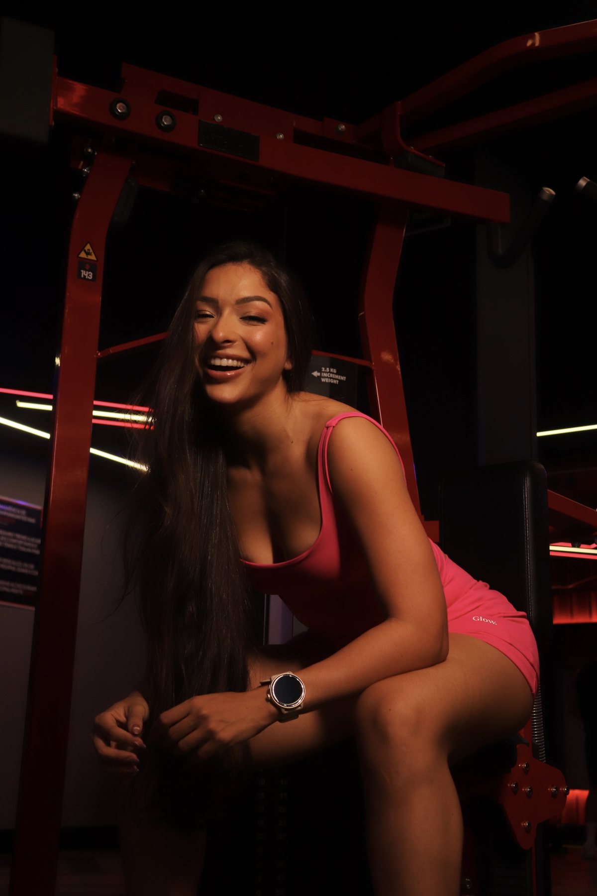 Melissa Costa na academia